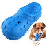 RUXAN Indestructible Dog Toys for Aggressive Chewers - Food Treat Dispensing Dog Interactive Toy with Beef Flavor, Natural Rubber Dog Toy for Small/Medium/Large Dogs Chew and Chase