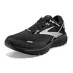 Brooks Men's Ghost 14 GTX Running Shoe, Black/Black/Ebony, 7.5 UK