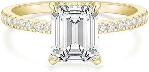 TIGRADE 3CT Engagement Ring for Wom