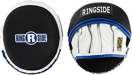 Ringside Gel Micro Boxing MMA Punch Mitts (Pair), blue/black, Small