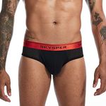 SKYSPER Men's Jock Strap Athletic Supporter Sports Jockstraps Underwear with Leg Strap