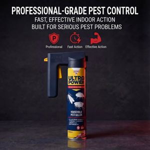 Zero In Ultra Power Pest Killer Spray 600ml – Fleas, Bed Bugs, Moths, Crawling Insects