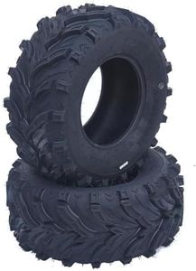 GarveeLife 2 Pack ATV UTV AT Mud & Trail Tires,26x9-14 6PR Professional Terrain Off-Road Tires