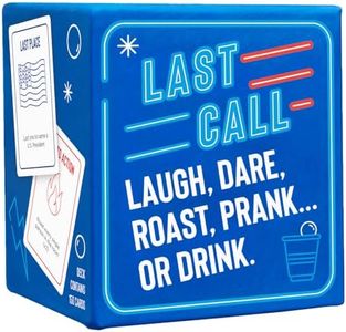 Last Call Drinking Game for Adults - Game Cards for Parties and Group Game Nights