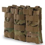 Tactical MOLLE Triple Open-Top Magazine Pouch FAST AK AR M4 FAMAS Mag Military Pouch Outdoor Paintball Airsoft 1000D Nylon