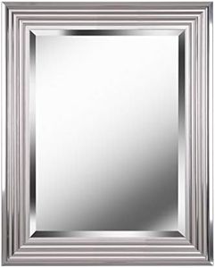 Kenroy Home 60320 Lyonesse Mirrors, 24", Chrome (Wall 24" x 30")