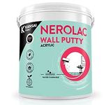 Nerolac premium acrylic putty pack (White, 1 kg)