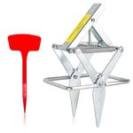 Upgrade Heavy Duty Scissor Mole Trap for Lawns Galvanized Steel Reusable Mole Traps That Work Best for Gopher Killer Easy One-Step Setup