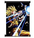 Dragon Ball Z Anime Super Saiyan Goku Fabric Wall Scroll Poster (16x21) inches [Act] DragonBallZ-36