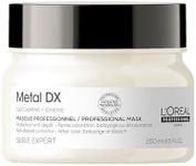 L'Oréal Professionnel Hair Mask for Coloured and Damaged Hair, Long-Lasting Colours & Shine, Series Expert, Metal DX Mask, 250 ml