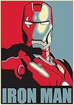IronMan Marvel Poster Small A4 Capt
