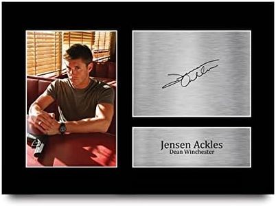 HWC Trading A4 Jensen Ackles Supernatural Gifts Printed Signed Autograph Picture for TV Show Fans