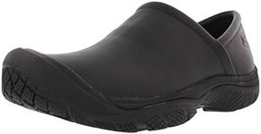 KEEN Utility - Men's PTC Slip-On II (Soft Toe) Work Shoes, Black, 10
