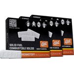 Esbit 1300-Degree Smokeless Solid Fuel Tablets for Hobby, Outdoor, and Emergency Use, 60 Pieces Each 4g