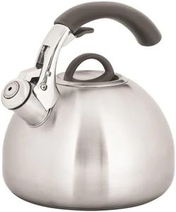 Avanti Varerse Stainless Steel Whistling Kettle, 2.5 Litre Silver