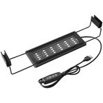 FEDOUR Full Spectrum LED Aquarium Light: 40-60cm Classic Fish Tank Light with Timer, Aquarium Plant Light with Stable Extendable Brackets