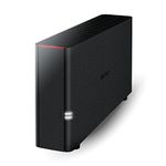 Buffalo LinkStation 210 2TB 1-Bay NAS Network Attached Storage with HDD Hard Drives Included NAS Storage That Works as Home Cloud or Network Storage Device for Home