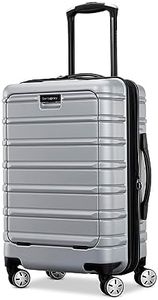 Samsonite Omni 2 Hardside Expandable Luggage with Spinner Wheels, Artic Silver, Checked-Medium 24-Inch, Omni 2 Hardside Expandable Luggage with Spinner Wheels