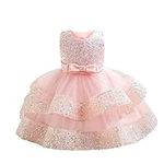 Miipat Baby Girl Pageant Dress Sequ