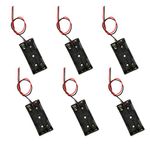 2 x 1.5V AAA Battery Holder Case Box with Red and Black Wire Leads (2AAA-12 pcs)