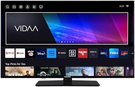 TELEFUNKEN XU43VP750M 43 Zoll Fernseher VIDAA Smart TV, 4K UHD, HDR Dolby Vision, Triple-Tuner, LED TV, Schwarz (2026)