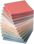 Mr. Pen- Sticky Notes, 3”x3”, 12 Pads, Vintage Colors Sticky Notes, Sticky Note, Self-Stick Note Pads, Sticky Pads Sticky Notes Aesthetic, Colorful Sticky Notes, Sticky Notes Bulk Sticky Notes