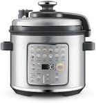 Sage - The Fast Slow GO - 6L Multi-Function Cooker, 14 Cooking Shortcuts, Stainless Steel Construction, Hands-Free Steam Release, Dishwasher Safe