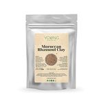 Young Chemist's Moroccan Rhassoul Clay/Natural cleanser/Raw, Vegan and Organic with Anti-Aging Properties/Paraben free/Good for Body, Face and Hair (all Skin Type, Powder Form, Off White, 100 grams)