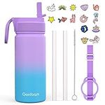 16oz Water Bottles with Straw and S