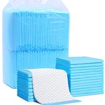 OBYFGILY 100 Pack Disposable Changing Pads, Portable Diaper Change Pad for Baby, Super Absorbent Leak-Proof Incontinence Bed Table Pee Mat for Travel and Home