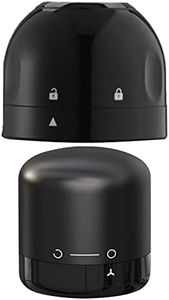 Trifecta 2-in-1 Bottle Stoppers Set, Contains Champagne Stopper and Wine Bottle Closure,Food Grade Silicone Caps for Champagne Cava Prosecco and Sparkling, Resuable Sealer(Pack of 2)