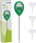 lehomle Soil Moisture Meter,Plant Water Meter,Moisture Meter for House Plants,Plant Care Tools(Green)