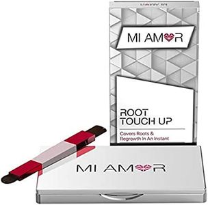 Premium Root Touch Up - Mi Amor - Fast and Grey Hair Root Cover Up - Extend Time Between Salon Trips - Water-resistant Root Cover Up - Black