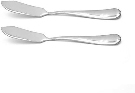 ERCRYSTO Stainless Steel Butter Knife, Set of 2, Butter Spreader, Breakfast Spreads,Cheese and Condiments