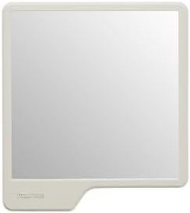 TOOLETRIES Oliver Shower Mirror - Premium Shower Mirror for Shaving, Grooming - 100% Silicone - Shatterproof Mirror - Grips to Shiny Surfaces - No Suction Cups - No Adhesives - Sand