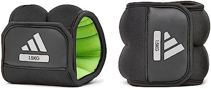 adidas Unisex's Ankle/Wrist Weights-1.5Kg, Black