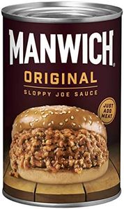 Manwich Original Sloppy Joe Sauce, Canned Sauce, 15 OZ