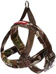 EZYDOG Quick Fit Dog Harness | Dog Harness Small, Medium, Large, K9 Dog Harness, Reflective Stitching, Water Resistant Materials, No Pull (Camo)