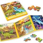 SYNARRY Magnetic Dinosaur Puzzles f
