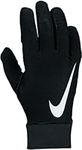 NIKE NGY1S carta Football YA Base Layer Gloves Black-Small, White, S