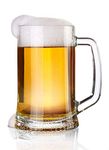 TIENER Beer Mugs | Glass Mugs with Handle | Crystal Clear Glass Beer Mug (630 ml, Pack of 2)