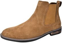 Bruno Marc Mens Urban-06 Tan Suede Leather Chelsea Ankle Boots - 12 M US