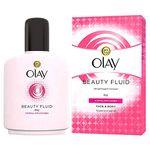 Olay Active Hydrating Beauty Fluid, Original Facial Moisturizer, Regular, 4 Ounce (Pack of 2)