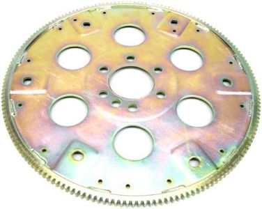 PRW 1835001 SFI-Rated Internal Balance 168 Teeth Chromoly Steel Flexplate for Chevy 1957-85, 90 Early, V6, Gold Irridate