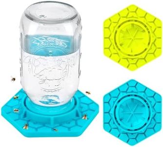 2 Pack Bee Feeder for Mason Jar, Silicone Bee Watering Station, Compatible with Regular and Wide Mouth, Bee Feeders for Hives, Bee Keeping Supplies, Bee Waterer for Outside Garden