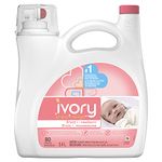 Ivory Snow Stage 1: Newborn Hypoallergenic Baby Laundry Detergent Liquid Soap, 3.4 L (80 Loads)