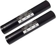 GSUIVEER Flashlight Battery 75175 3.6V 1800mAh Ni-CD Compatible with Streamlight Stinger 75175 75375 75813 75810 76000 PolyStinger Pelican M9 FL126 Flashlight(2-Pack)