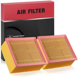 BDFHYK 2PC CA10261 Engine Air Filters Compatible with Ram 2011-2022 2500/4500/5500, 2011-2023 3500, Compatible with Dodge 2007-2010 Ram 2500/Ram 3500, 2008-2010 Ram 4500/Ram 5500