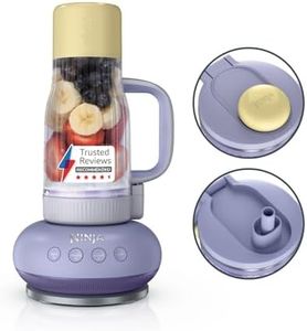 Ninja BlendBoss Blender with Portable Tumbler, Personal Blender with Removeable Travel Tumbler, 3 Auto Preset Modes, Lavender Lemonade DB351UKPR