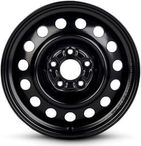 For 2013-2018 Nissan Altima 16 Inch Painted Black Rim - OE Direct Replacement - Road Ready Car Wheel